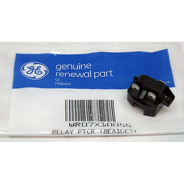 GE General Electric Hotpoint Kenmore Refrigerator Freezer Start Relay WR07X10055 GE General Electric Hotpoint Kenmore Refrigerator Freezer Start Relay WR07X10055